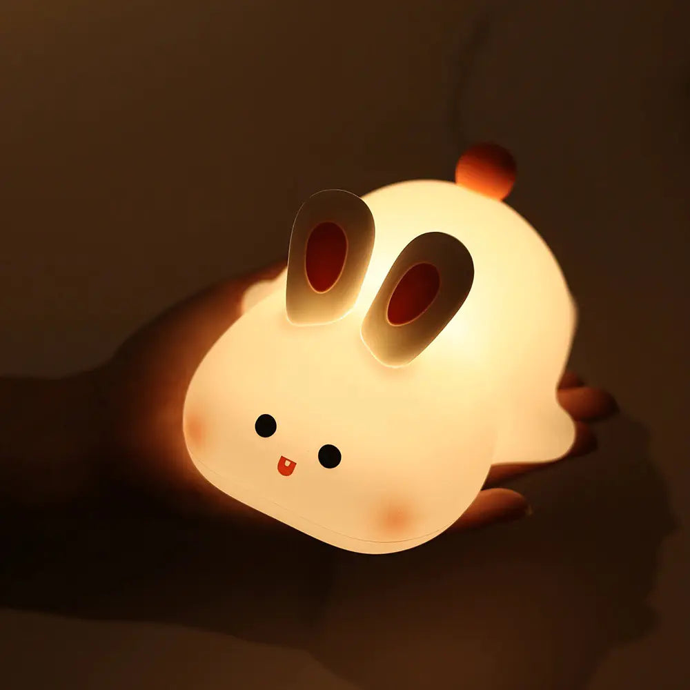 Silicone Panda Night Light with Voice Control