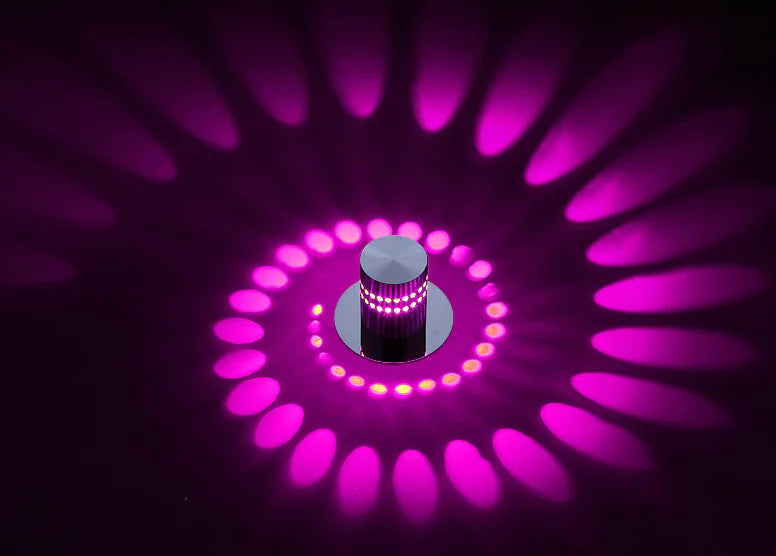 Modern LED Color-Changing Wall Light Fixture – Corridor & Hallway Home Decor