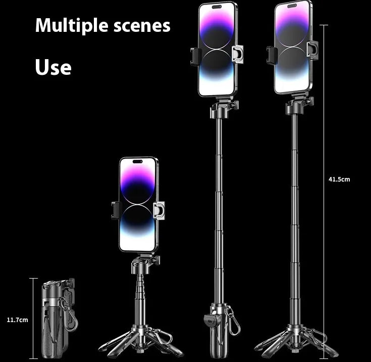 Multifunctional Selfie Stick Tripod – Perfect for Vlogs & Photography