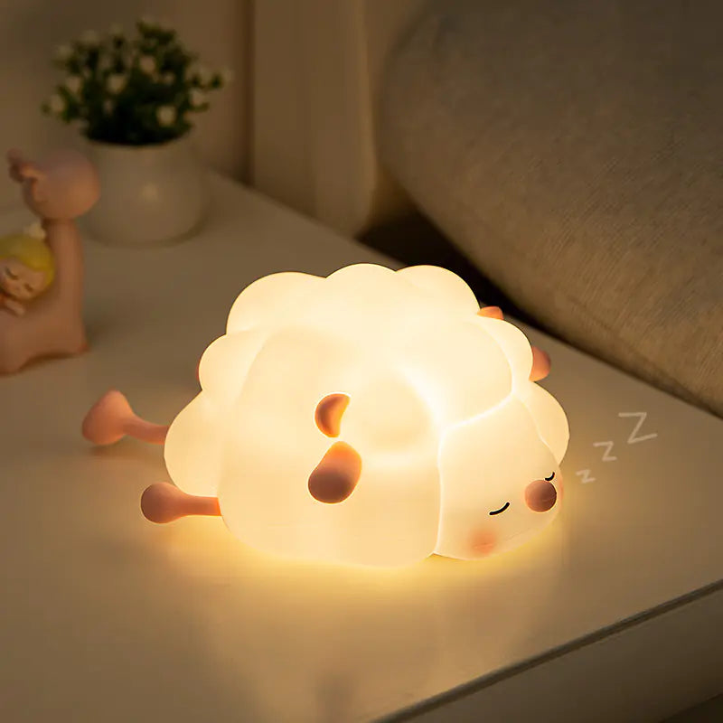 Silicone Panda Night Light with Voice Control